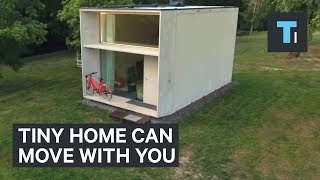 This tiny home can move with you [upl. by Ianaj407]