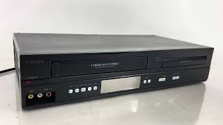 Philips DVD VCR Combo Player 4Head HiFi VHS Recorder DVP3345VBF7A [upl. by Sklar223]