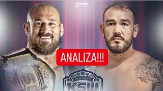 KSW 95 ANALIZA  Phil De Fries Vs Augusto Sakai  KSW Heavyweight Championship [upl. by Fife242]