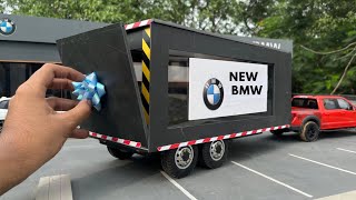 New BMW Perfomance Car Delivery 118 Scale  Real like BMW Diecast Model Cars [upl. by Osnola]