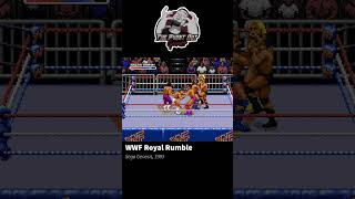 WWF Royal Rumble  SEGA GENESIS  1993  SCULPTED SOFTWARE  retrogaming [upl. by Karena358]