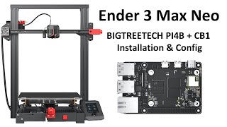 Ender 3 Max Neo BIGTREETECH PI4B  CB1 Mainsail Klipper Installation and Configuration for ADXL345 [upl. by Gan492]