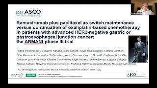 ASCO Annual Meeting An Update on Recent Gastroesophageal Cancer Studies [upl. by Larual]