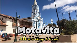 MOTAVITA BOYACÁ Baño de la labranza de la Punta [upl. by Yrollam]