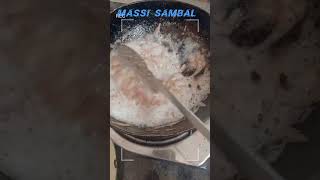 Homemade Maasi Sambal Traditional Spicy Fish Condiment [upl. by Afatsuom901]