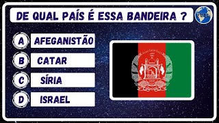 ADIVINHE QUAL É O PAÍS PELA BANDEIRA  Mundo Quiz [upl. by Sine150]