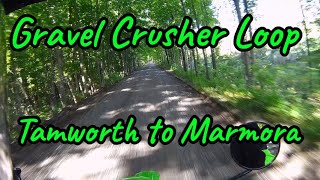 Gravel Crusher Loop  Part 1  Tamworth to Marmora [upl. by Tirb]