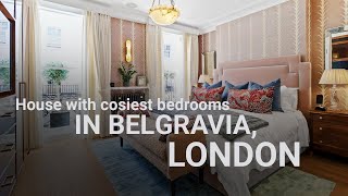 Cosiest bedrooms in Belgravia London You be the judge [upl. by Rabka]