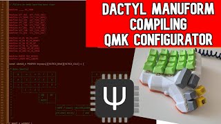 Dactyl Manuform Configuration through File Compilation [upl. by Ainorev]