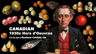 1930s Hors dOeuvres Canadian quotCulinary Secretsquot [upl. by Woehick]