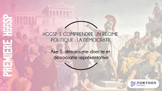 HGGSP PREMIÈRE La démocratie directe et la démocratie représentative [upl. by Leavitt]