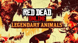 Legendary Animals RDR2 Online  The Hunt Is On [upl. by Ethelbert]