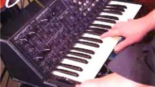 MS20 Analog Monophonic Synthesizer Playing Chords [upl. by Ivy]