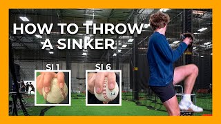 How to Throw a Sinker  Thumb Positions Grips and Cues  Driveline Baseball [upl. by Eelra]