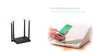 RouterWISP Mode InstallationSetup Tutorial Wavlink AC1200 DualBand WN529B3 Smart WiFi Router [upl. by Tubb]