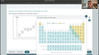 CHE106Module6electron configurationALEKS [upl. by Shamma]