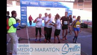 Meta Media Maratón Sanitas Sevilla [upl. by Flora]