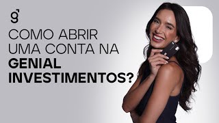 Como abrir uma conta na Genial Investimentos [upl. by Balcke]