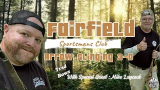 Fairfield Ohio 3d Archery Traditional Bows At Wednesday Nighter In Fairfield Sportsmans Club 4k [upl. by Ahsinyd728]