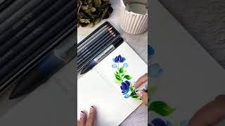 Painting with Winsor amp Newton Brush Pens [upl. by Bianchi]