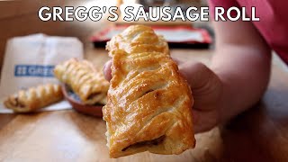 How To Make a Greggs Sausage Roll  Greggs Sausage Roll Recipe [upl. by Itch]