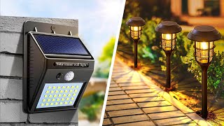 Top 10 Best Outdoor Solar LED Lights ▶▶ 2 [upl. by Ahsian]