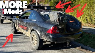 800 Off road Honda Civic Gets MORE MODS Its A BEAST [upl. by Assetal643]