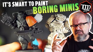 Why Its Smart to Paint BORING MINIS [upl. by Nevaj]