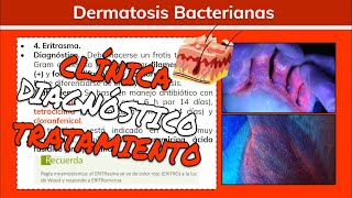 ⚕️🩺 Dermatosis Bacterianas PÚSTULA MALIGNA RINOESCLEROMA ERITRASMA  Dermatología [upl. by Nodal385]