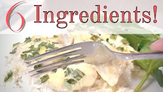 Best Bass Recipe Baked Largemouth Bass With Garlic Lemon Cream Sauce [upl. by Laurena382]