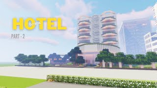 How to make a HOTEL in Minecraft  Part  2 of Tutorial  MMT [upl. by Mahau557]