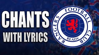 Best of Glasgow Rangers Chants WITH LYRICS [upl. by Katha128]