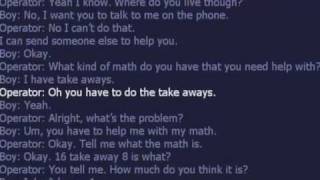 kid call 911 for help with math [upl. by Terrie]