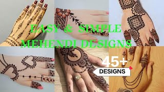 💗Simple Mehendi designs💗🥰 mehendi designs 😍🌉latest henna mehndi designs☀️ for hands mehendi [upl. by Mosenthal]