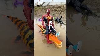 Spiderman saves little girl from Venom and Joker  Marvel Toys [upl. by Lewison]