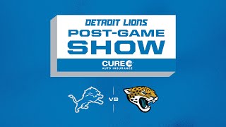 Lions vs Jaguars Week 11  Detroit Lions Live CURE Auto Insurance Postgame Show [upl. by Enylorac96]