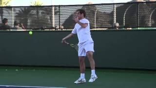 R Gasquet Forehand in Slow Motion [upl. by Ominorej]