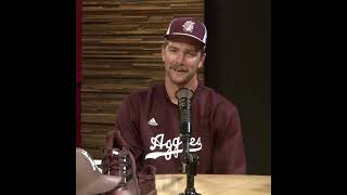 Aggie baseballs Hayden Schott details returning to Texas AampM under new head coach Mike Earley 👍 [upl. by Monson]