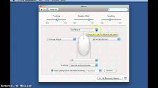 mac os x mouse configuration [upl. by Aelber]