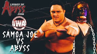 FULL MATCH Abyss VS Samoa Joe samoajoe abyss tna tnaimpact wrestling fullmatch nfsmedia [upl. by Anirbus566]