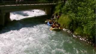 Rafting im Ahrntal Südtirol bei Sand in Taufers [upl. by Neu997]