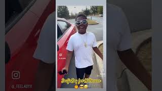 “In this world you either crank that Soulja Boy or it cranks you”🤣 halloween fyp viral igers [upl. by Ennaeirb]