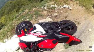 Yamaha R3 Motorcycle  GMR Accident [upl. by Fitzger744]