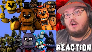 FNAF Every Freddy in a Nutshell amp Every Bonnie in a Nutshell FUNNY FNAF ANIMATION REACTION [upl. by Symon]