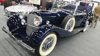 1935 MercedesBenz 500 K Cabriolet B  Exterior and Interior  Classic Expo Salzburg 2024 [upl. by Tnarud]