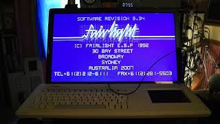 Fairlight Series III CMI startup [upl. by Niu963]