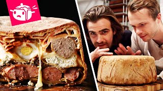 We Tried To Make The Most Intimidating Pasta Dish Timpano [upl. by Lenz]