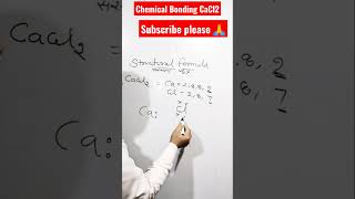 Chemical Bonding CaCl2  Lewis Dot Structure  How to draw Lewis Dot Structure Of  shorts [upl. by Sue]