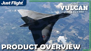 Avro Vulcan for MSFS  Product Overview from Just Flight [upl. by Eibber416]