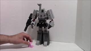 Transformers G1 Megatron MG04 MOC by BWTMT Brickworks [upl. by Yung]